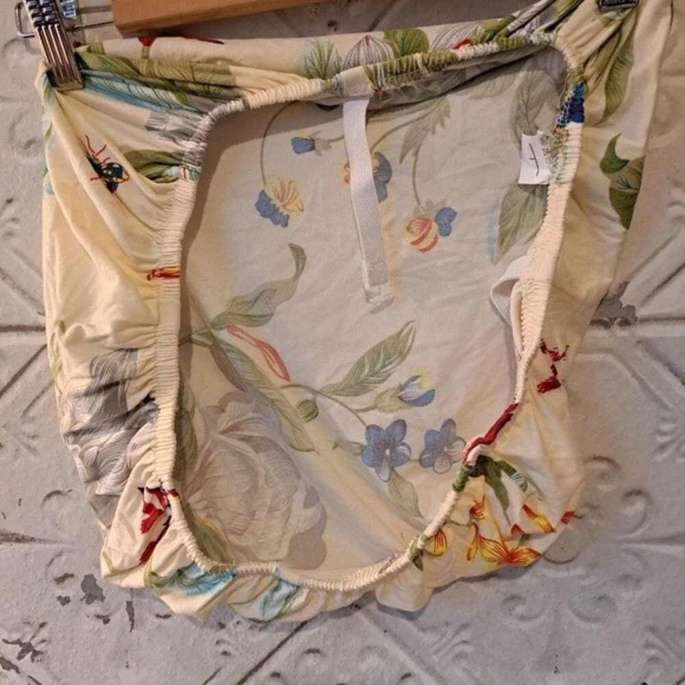 Set of 4 Chair Elastic Fitted Seat Covers for a kitchen table - NEW Floral